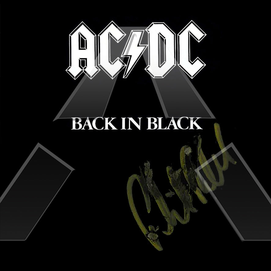 AC/DC ☆ Back in Black (EU 756 792 418 2-S) – Stahl Merchandise