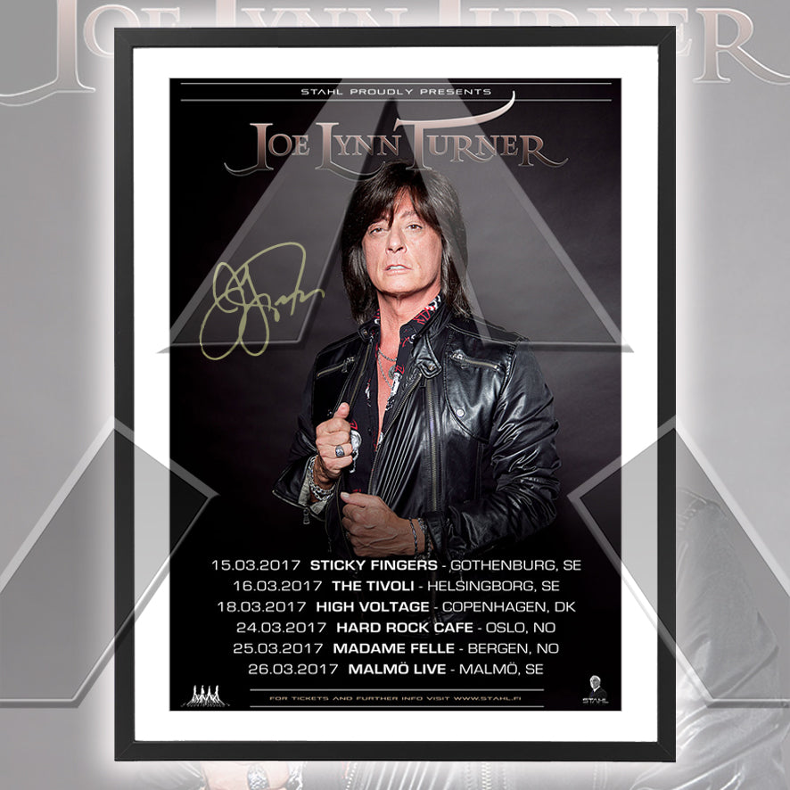 Joe Lynn Turner ★ Nordic 2017 (2 variations-S)