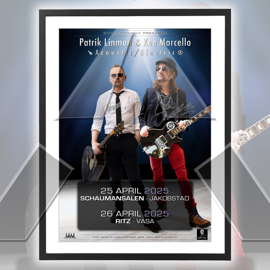 Patrik Linman & Kee Marcello ★ Acoustic/Electric 2025 (3 variations-S)