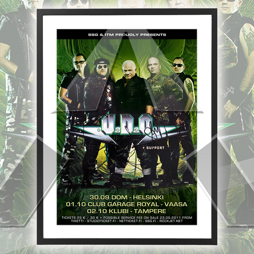 U.D.O. ★ Finland 2011 (3 variations)