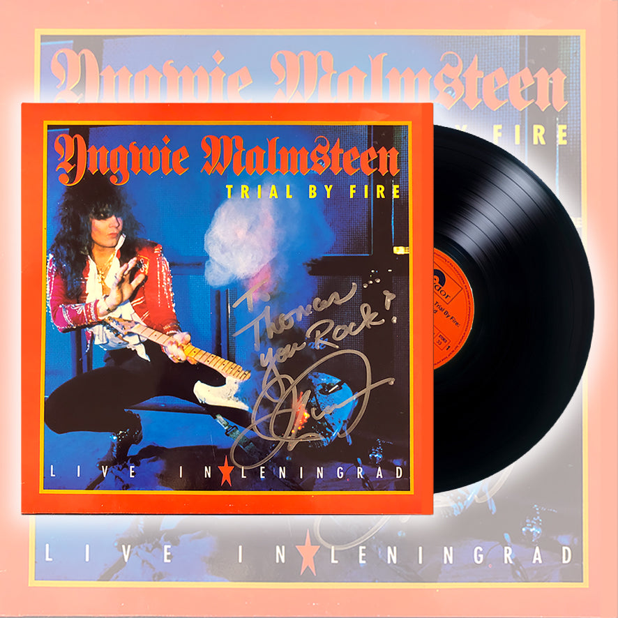 Yngwie Malmsteen ★ Trial by Fire: Live in Leningrad (US 839 726 1-S)