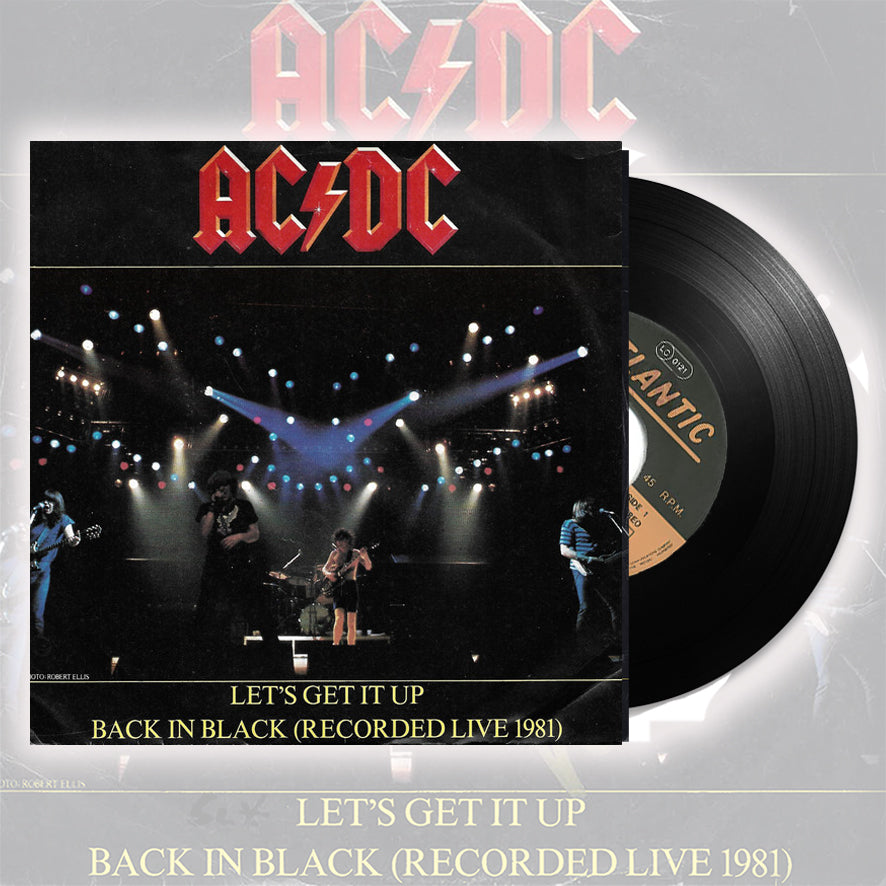 AC/DC ★ Let´s Get it Up (vinyl single - 2 variations)