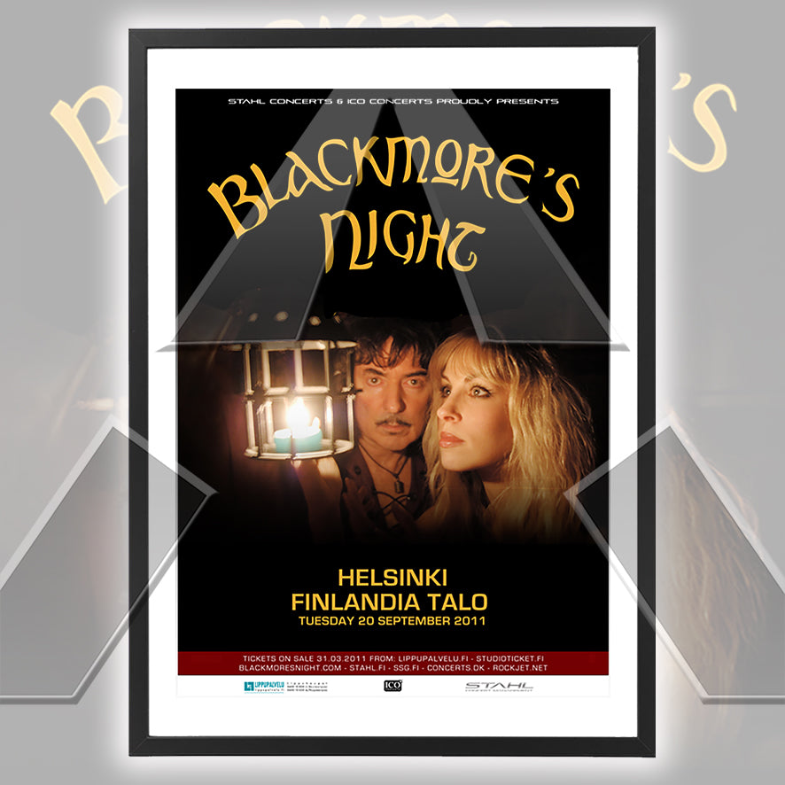 Blackmores Night ★ Helsinki Finland 2011 (tour poster - 2 versions)