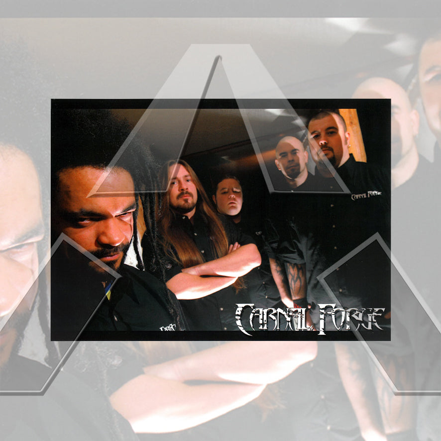 Carnal Forge ★ Testify for my Victims (signed photograph)