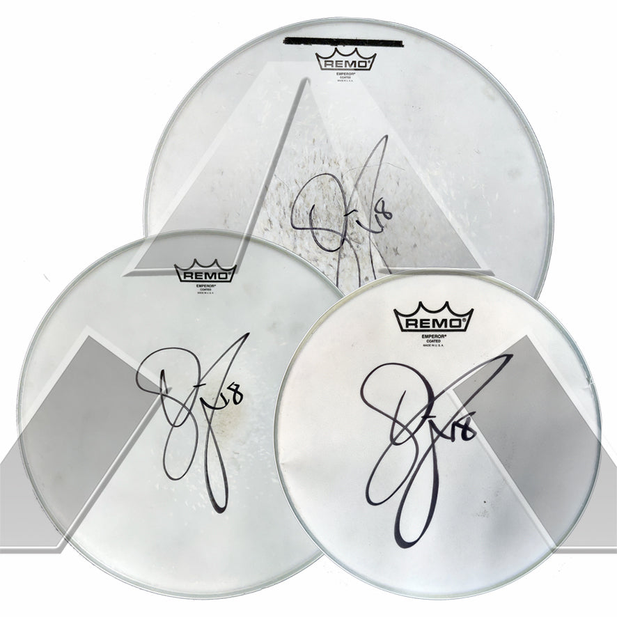 Dee Snider ★ Drumheads (signed)