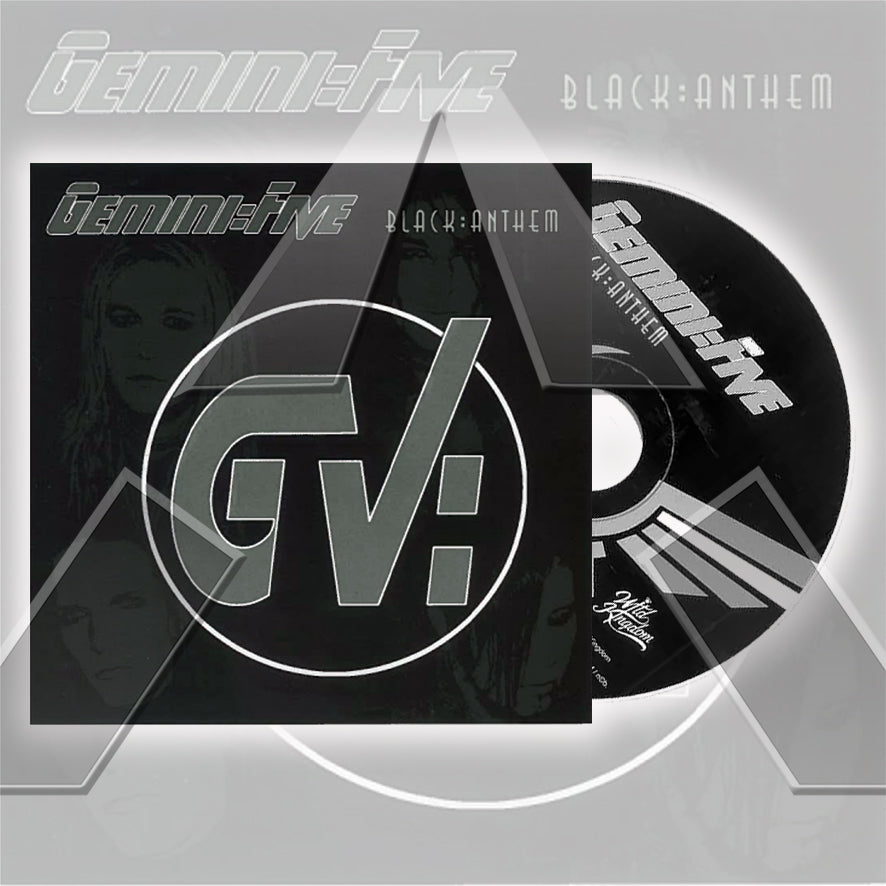 Gemini Five ★ Black : Anthem (cd album - KING019CD)
