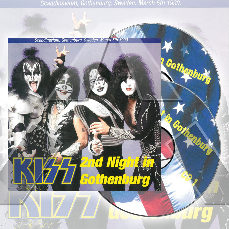 Kiss ★ 2nd Night in Scandinavium (cd bootleg double album)