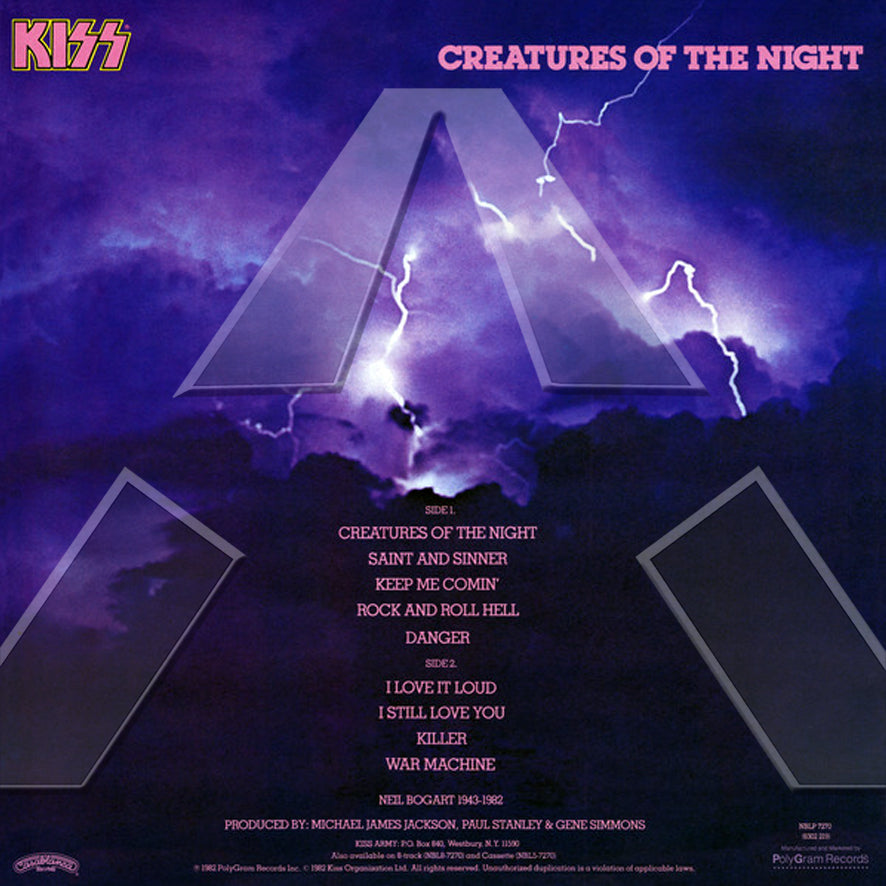 Kiss ★ Creatures Of The Night (vinyl album - NL 6302219)
