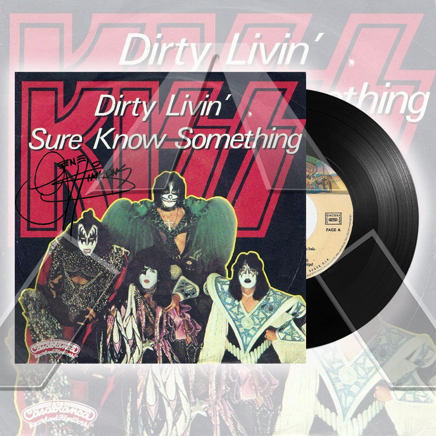Kiss ★ Dirty Libin´ (vinyl single - 2 variations)