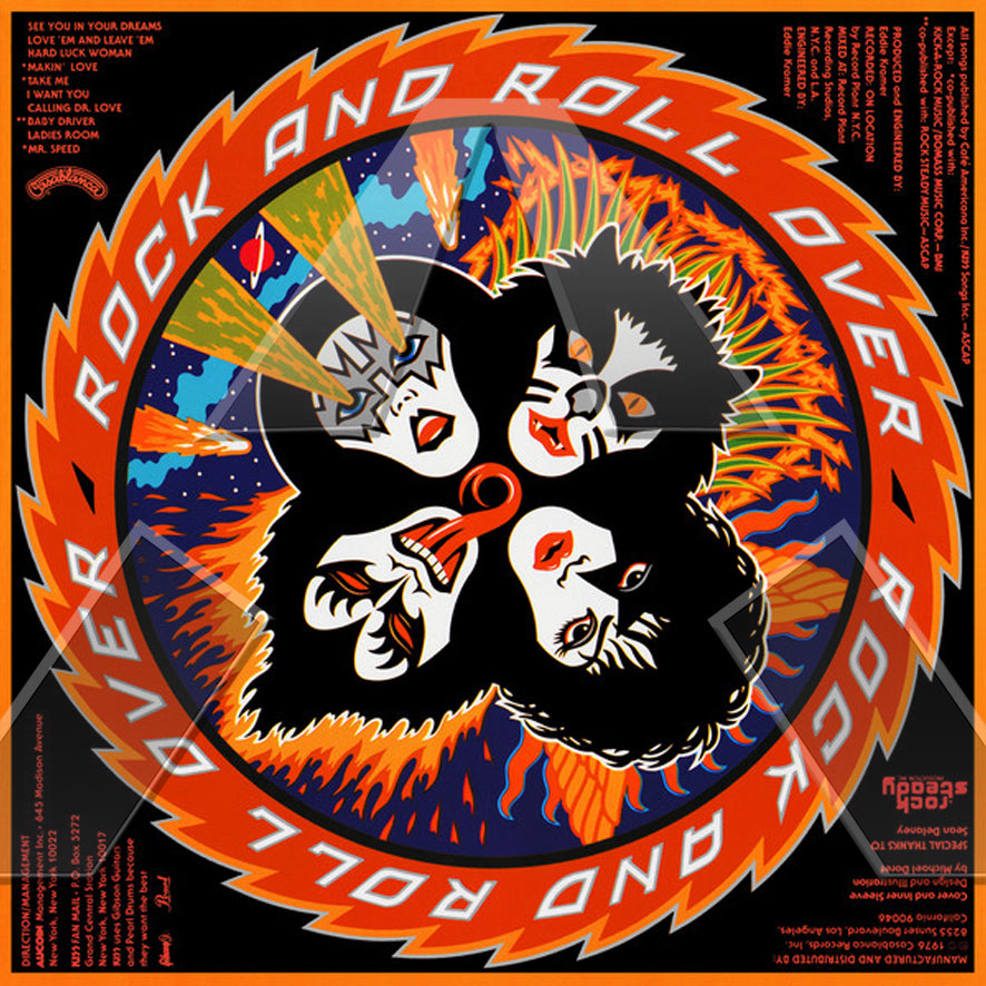 Kiss ★ Rock And Roll Over (vinyl album - US NBLP7037)