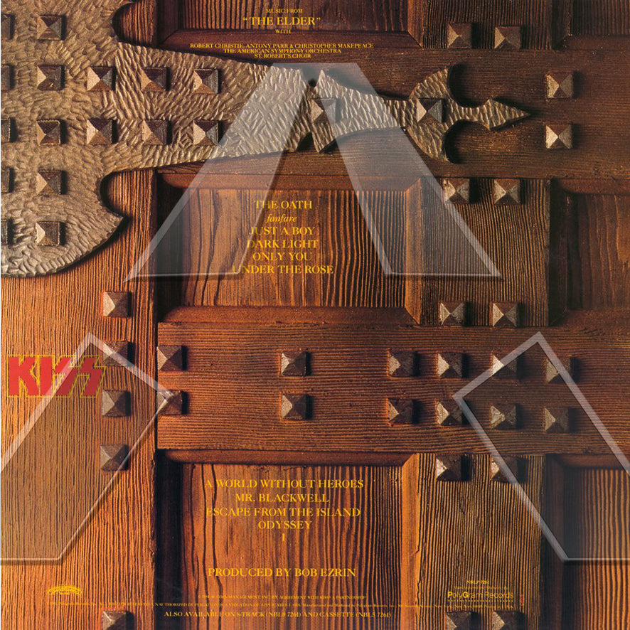 Kiss ★ (Music From) The Elder (vinyl album - NO 6302163)