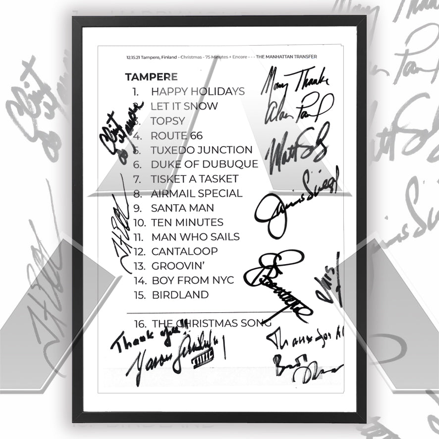 Manhattan Transfer ★ Tampere Finland 2021 (setlist - 2 versions)