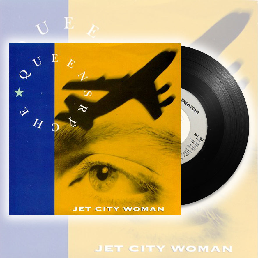 Queensryche ★ Jet City Woman (vinyl single - 2 variations)