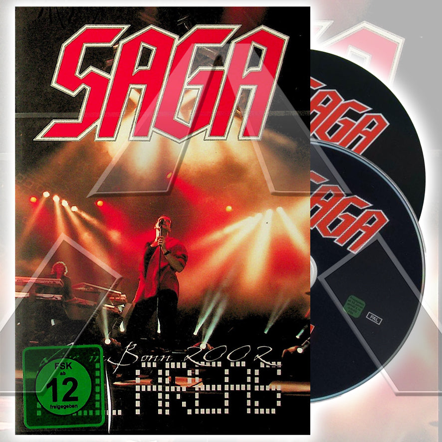 Saga ★ All Areas- Live in Bonn 2002 (dvd - 696 20 DVD)