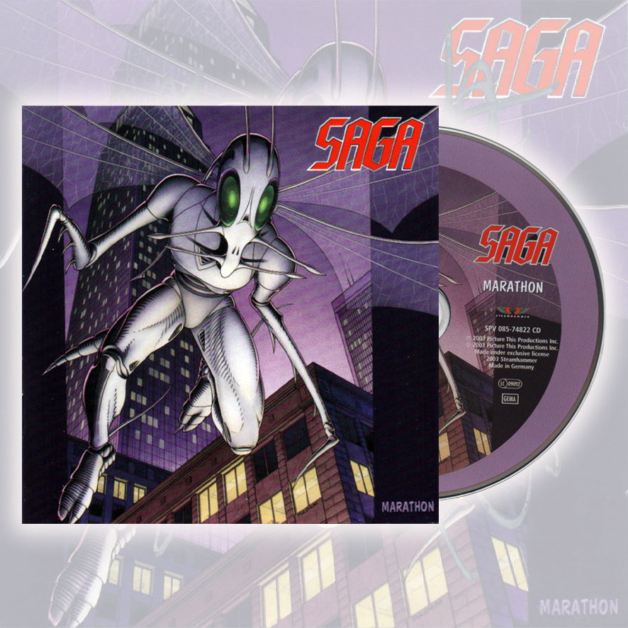 Saga ★ Marathon (cd album - 2 variations)