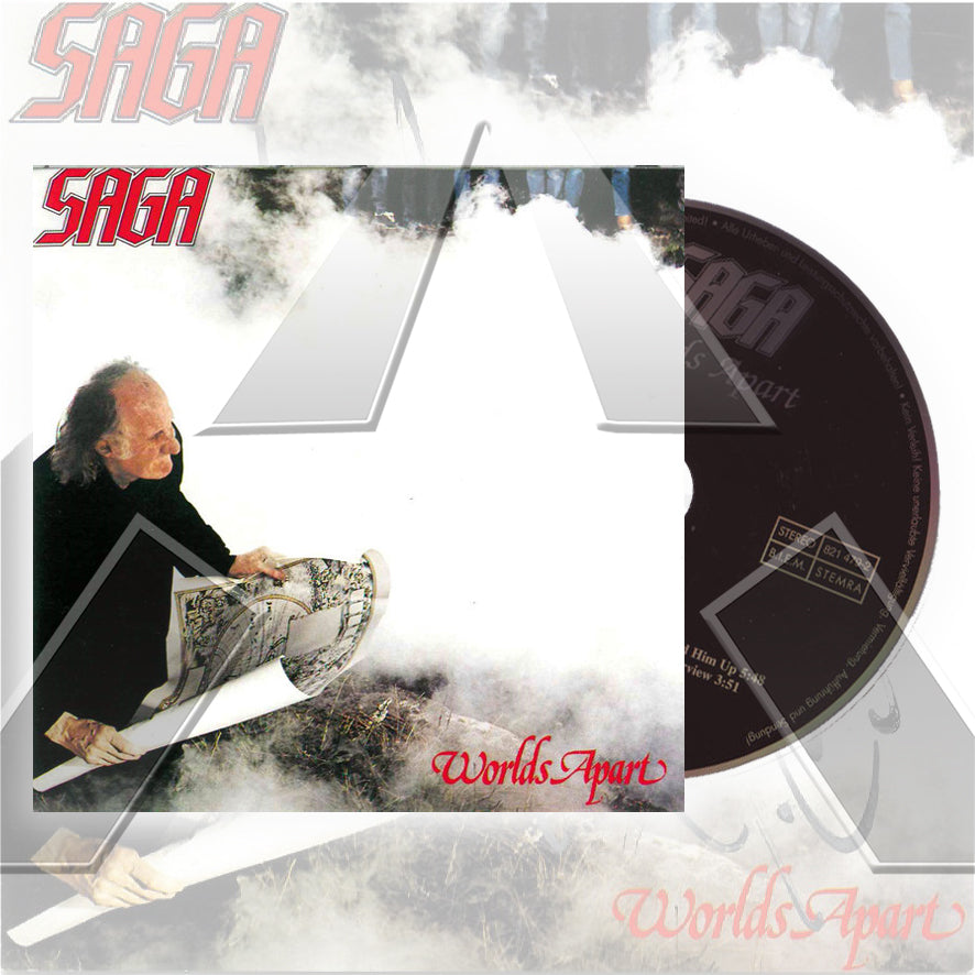Saga ★ Worlds apart (cd album - 2 variations)