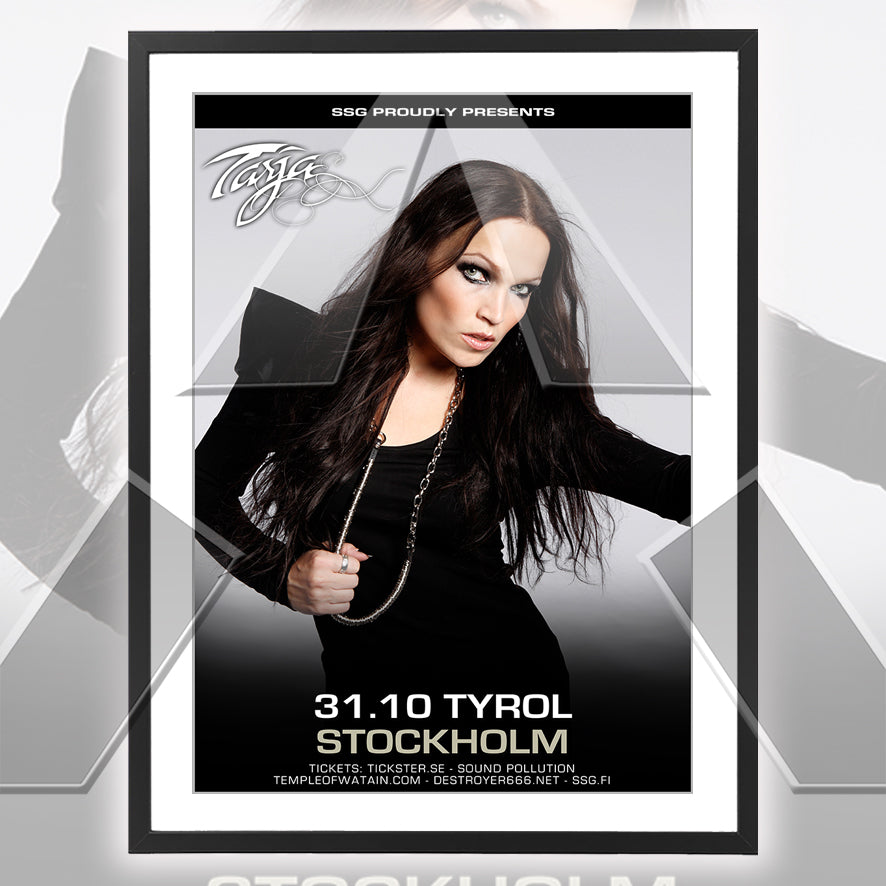 Tarja Turunen ★ Finland 2010 (tour poster)