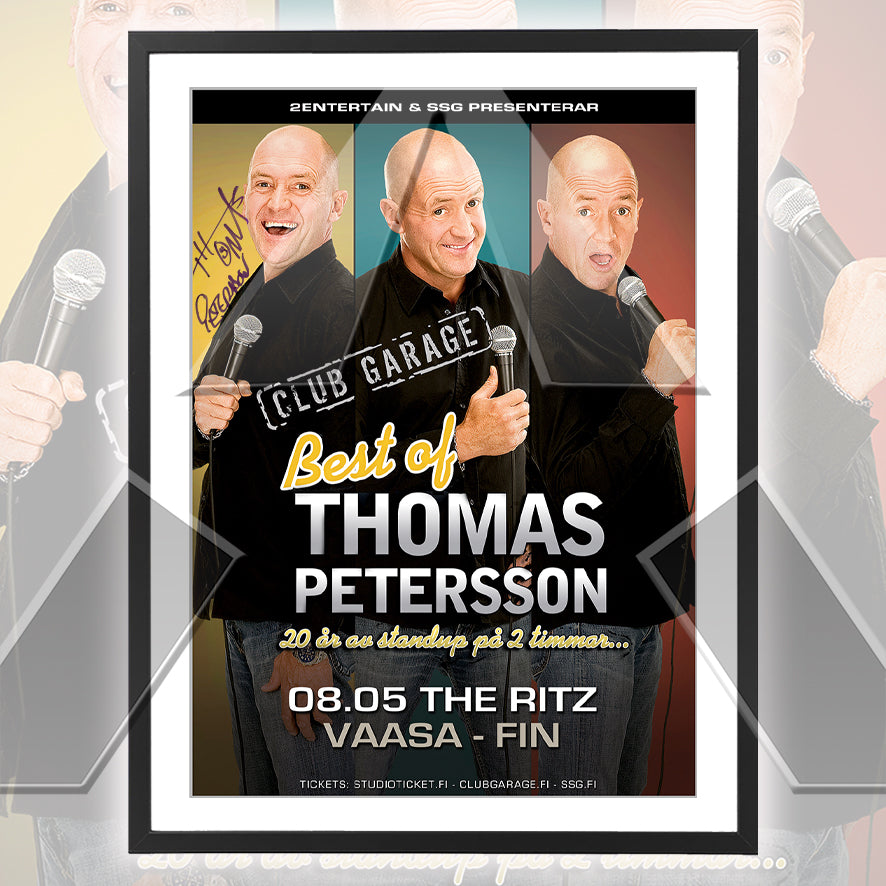 Thomas Petersson ★ Finland 2010 (tour poster - 3 variations)