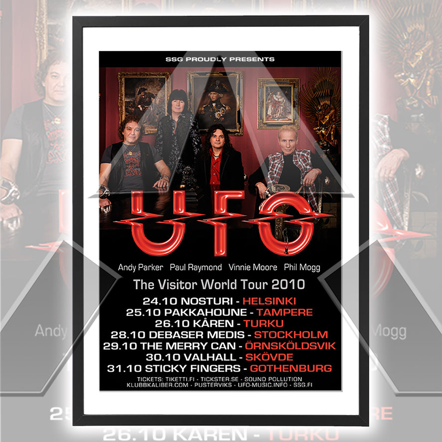 UFO ★ Nordic Tour Poster 2010 (tour poster - 2 versions)