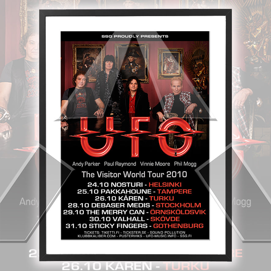 UFO ★ Nordic Tour 2010 (tour poster)