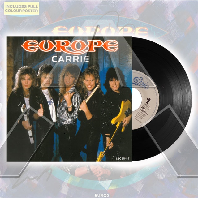 Europe ★ Carrie (vinyl single - 2 versions)