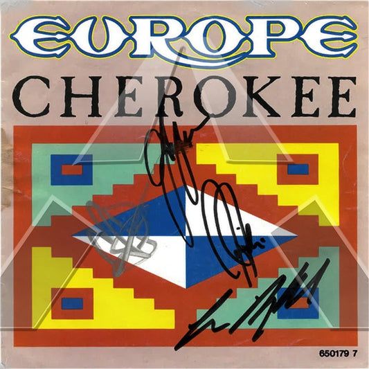 Europe ★ Cherokee (vinyl single - 2 versions)