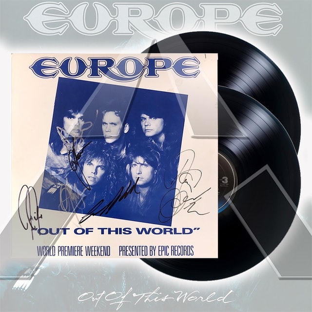 Europe ★ Out of This World (cd, promo & vinyl album - 6 versions)