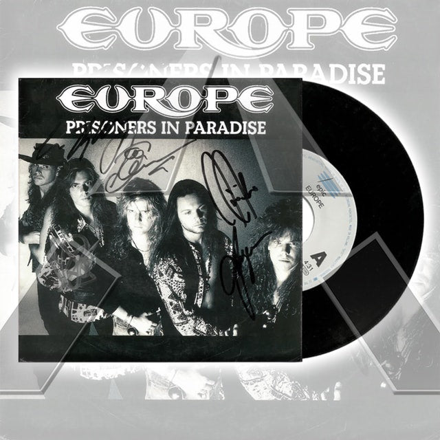 Europe ★ Prisoners in Paradise (vinyl single - 2 versions)