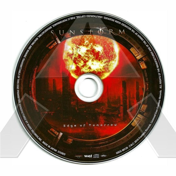 Sunstorm ★ Edge of Tomorrow (cd album EU FRCD732)