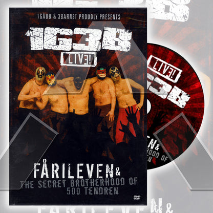1G3B ★ Fårileven & The Secret Brotherhood of 500 tendren - Live (dvd - FIN B008CU7U76)