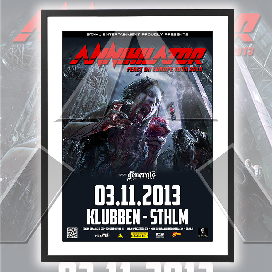 Annihilator ★ Stockholm Sweden 2013