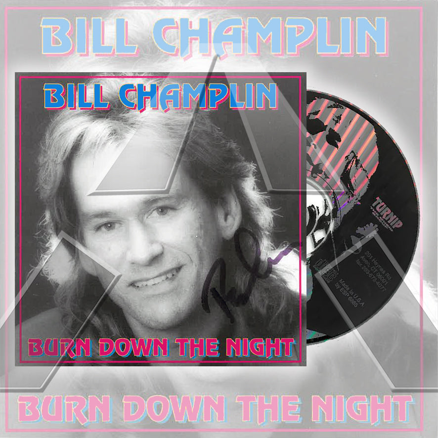 Bill Champlin ★ Burn Down The Night (US TTM 000 7-S)