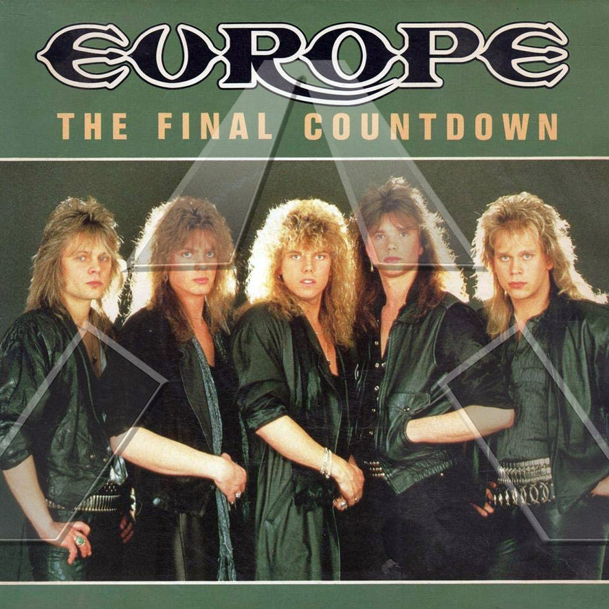 Europe ☆ The Final Countdown (EU A71 27) – Stahl Merchandise