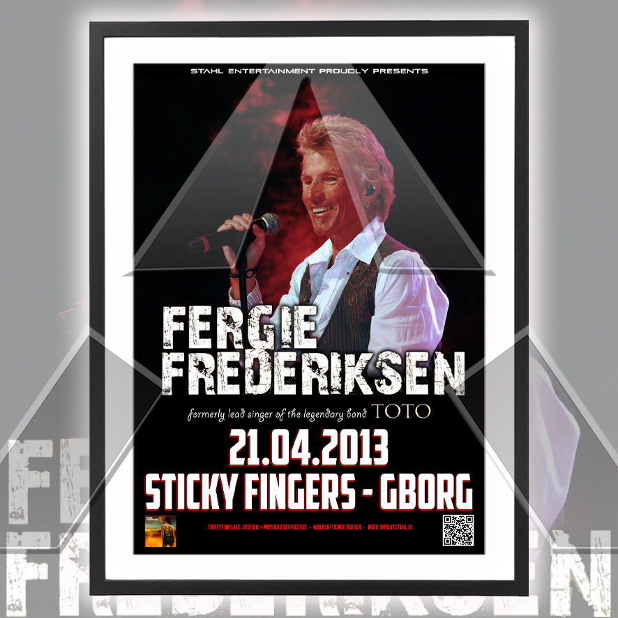 Fergie Fredriksen ★ Gothenburg Sweden 2013