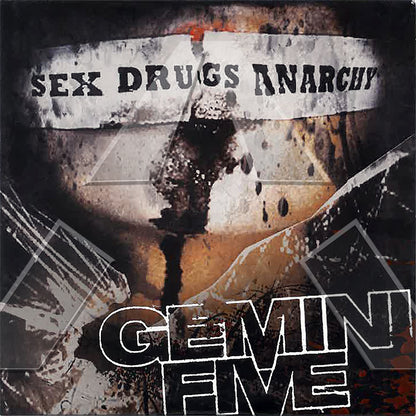 Gemini Five ★ Sex, Drugs Anarchy (EU KING 052 CD PROMO)