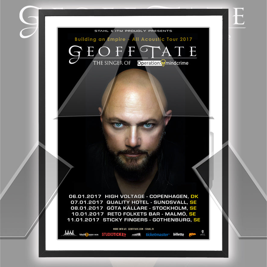 Geoff Tate ★ Nordic 2017 (3 variations-S)