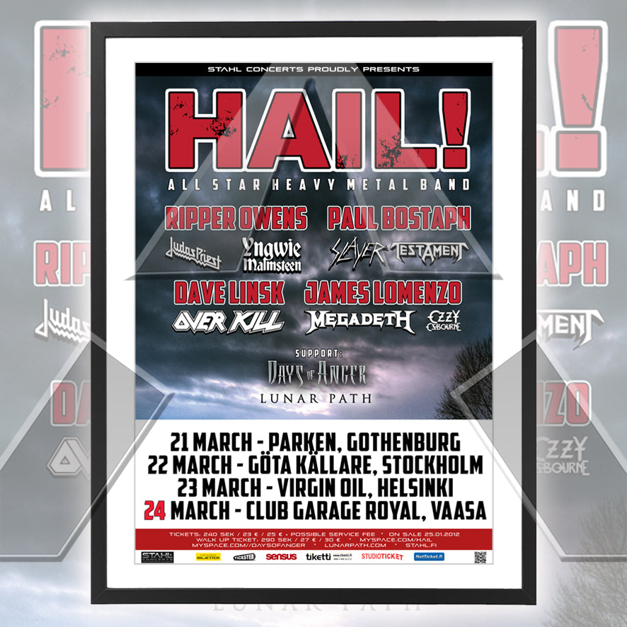 Hail ★ Nordic 2012 (3 variations)
