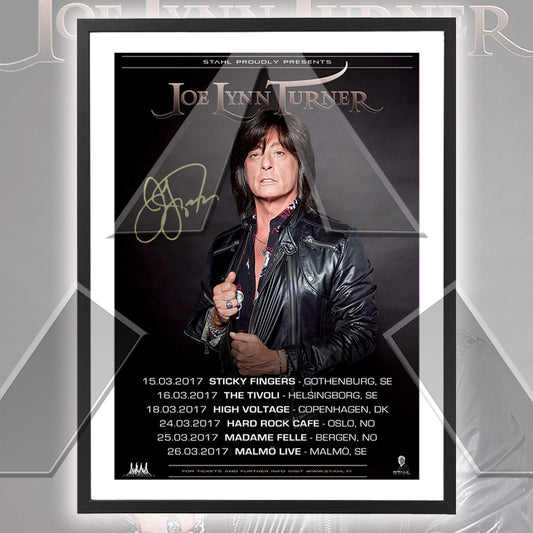 Joe Lynn Turner ★ Nordic 2017 (2 variations)