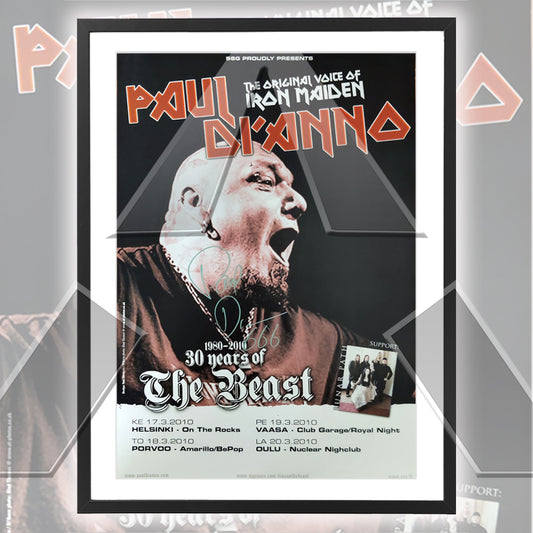 Paul Di'Anno ★ 30 Years of the Beast - Finland 2010 (3 variations-S)