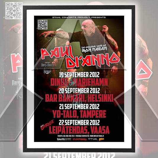 Paul Di'Anno ★ Finland 2012 (3 variations-S)