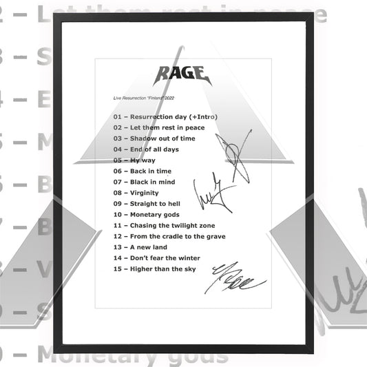 Rage ★ Vaasa Finland 2022 (2 variations-S)