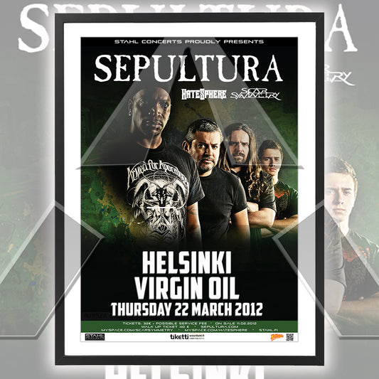 Sepultura ★ Helsinki Finland 2012