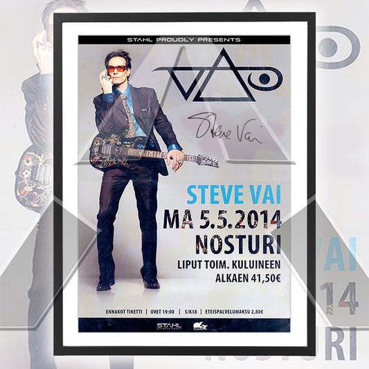 Steve Vai ★ Helsinki Finland 2014 (2 variations-S)