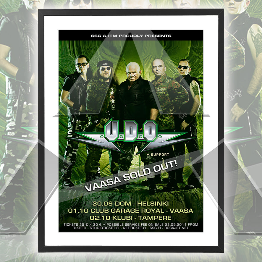 U.D.O. ★ Finland 2011 (3 variations)