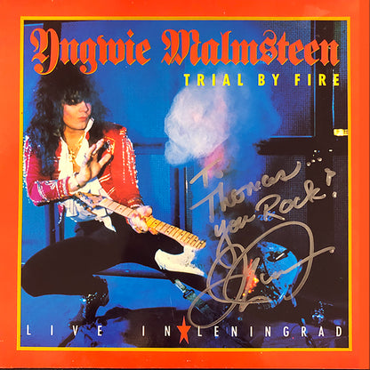 Yngwie Malmsteen ★ Trial by Fire: Live in Leningrad (US 839 726 1-S)