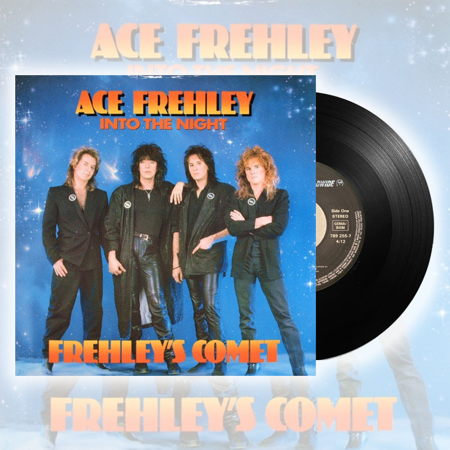Ace Frehley ★ Into The Night (vinyl single - 2 variations)