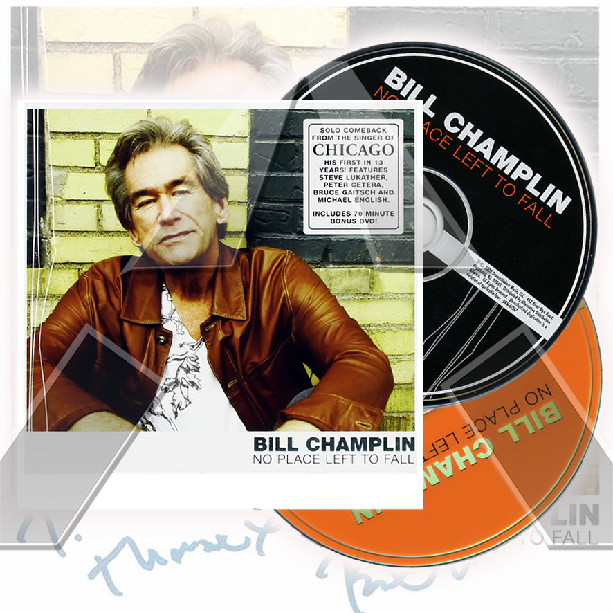 Bill Champlin ★ No Place Left To Fall (cd album & dvd - 2 variants)