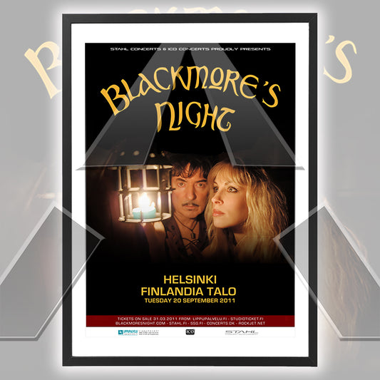Blackmores Night ★ Helsinki Finland 2011 (tour poster - 2 versions)