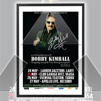 Bobby Kimball ★ An Intimate Performance 2012 (tour poster - 3 versions)