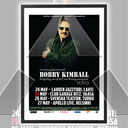Bobby Kimball ★ An Intimate Performance 2012 (tour poster - 3 versions)